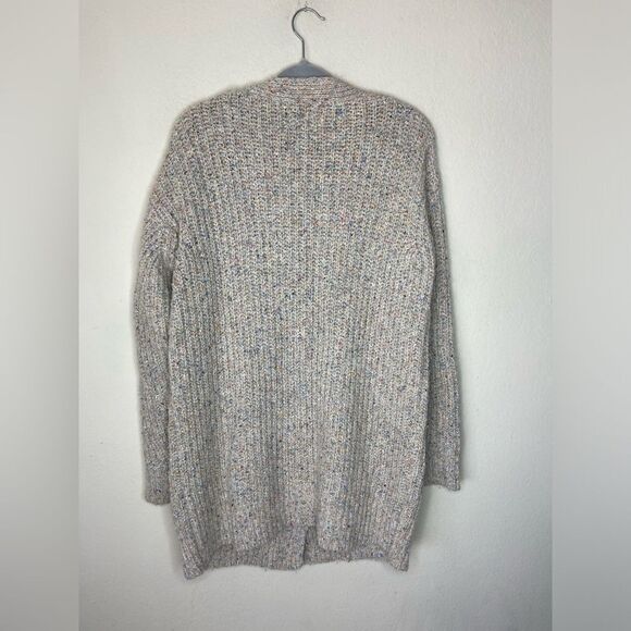 Isabel Marant Etoile Hamilton Wool Tan Gray Cardigan Oversized Size M - Picture 8 of 14